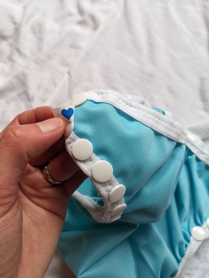 Couche lavable couds de coeur - photo numéro 3