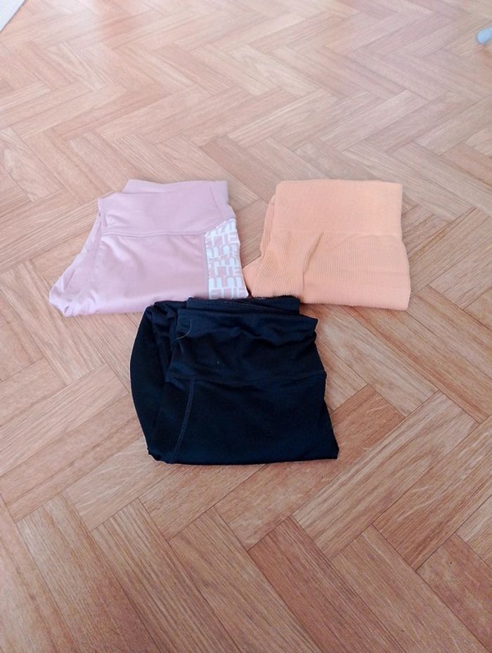 Lot de 3 leggings de sports - Taille L - photo numéro 2