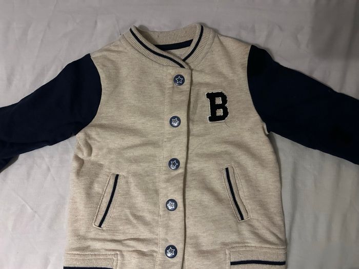 Veste style Teddy, taille 6 mois