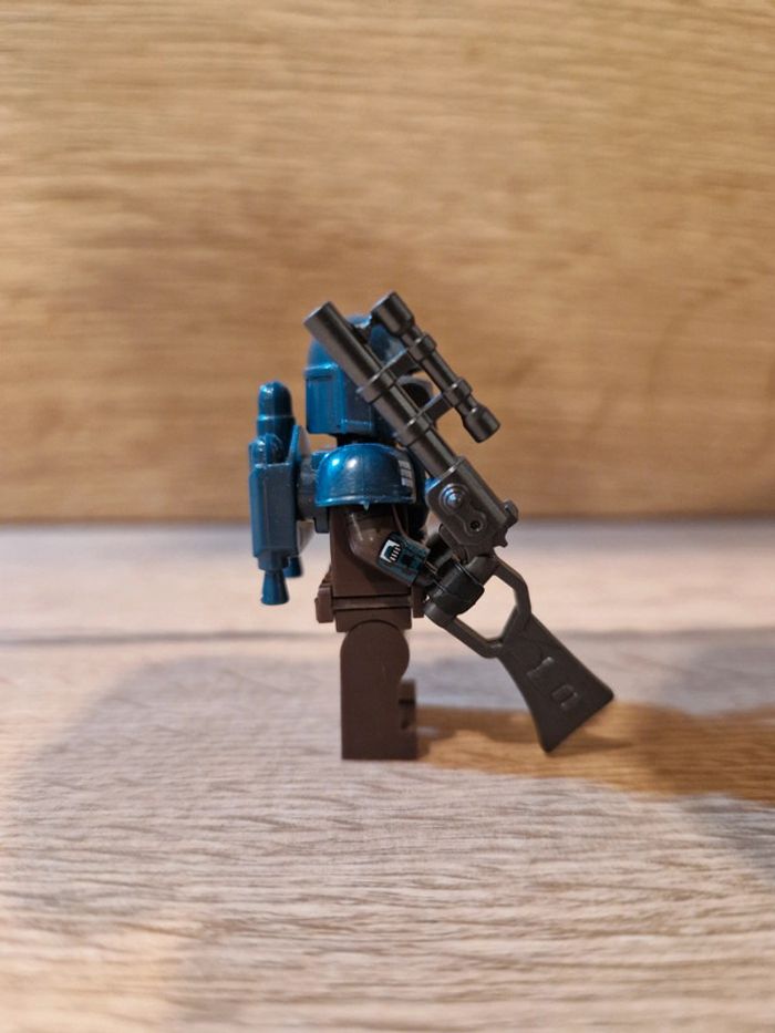 Figurine type lego guerrier Mandalorian star wars - photo numéro 2