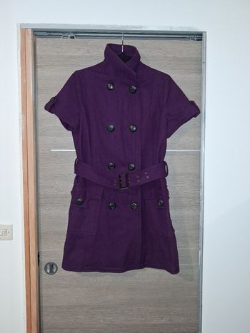 Manteau femme Mango 55% laine