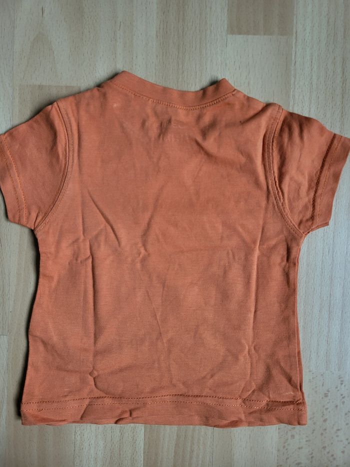 Ensembles 3 pièces Obaïbi bermuda T-shirt chemise 6 mois 67cm - photo numéro 4