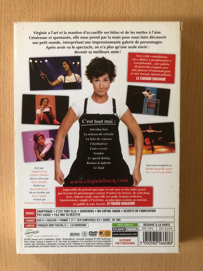 DVD spectacles « Virginie Hocq » - photo numéro 4