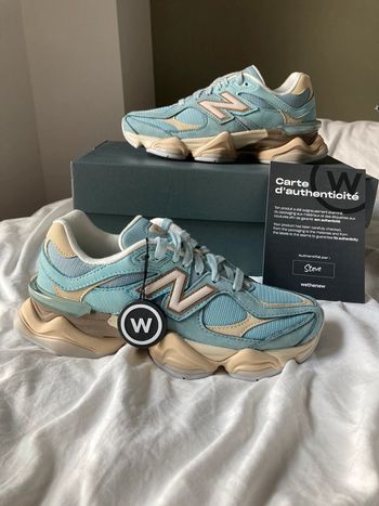 Baskets Basses Femme New Balance 9060 Bleu Ciel – Taille 37