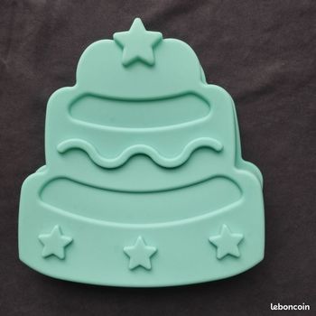 Moule en silicone forme gâteau festif Neuf