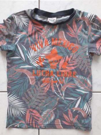 T-shirt manche 4 ans