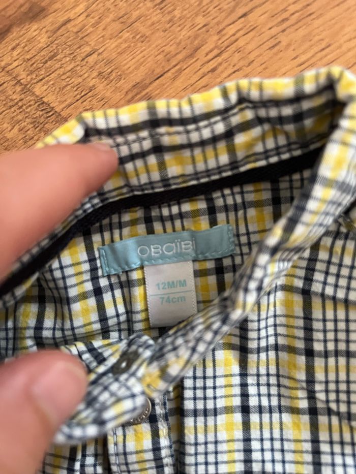 Chemise 12mois - photo numéro 2