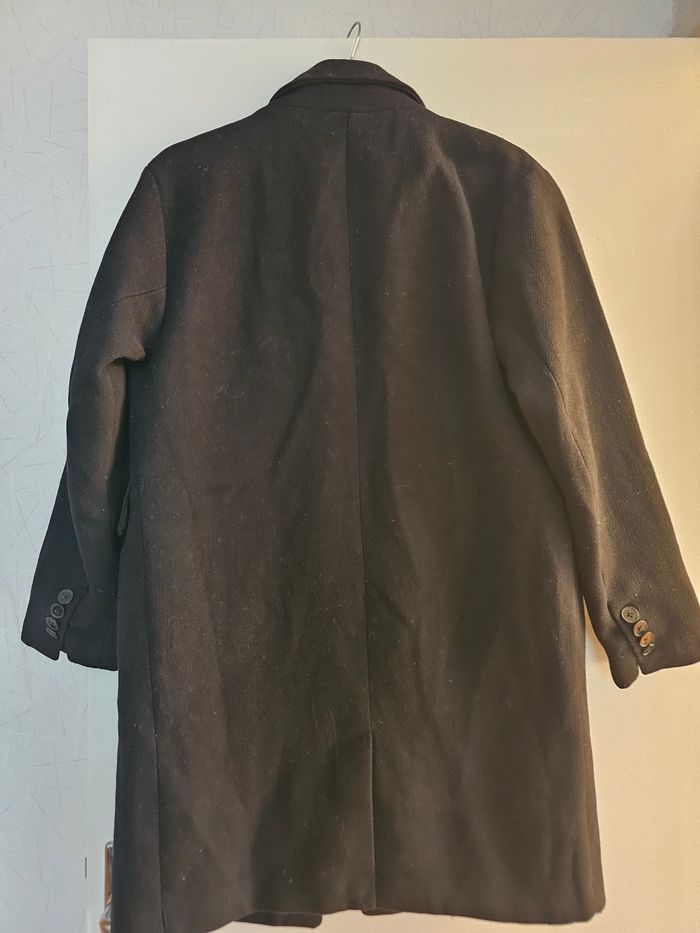 Manteau noir Pull & Bear - photo numéro 5