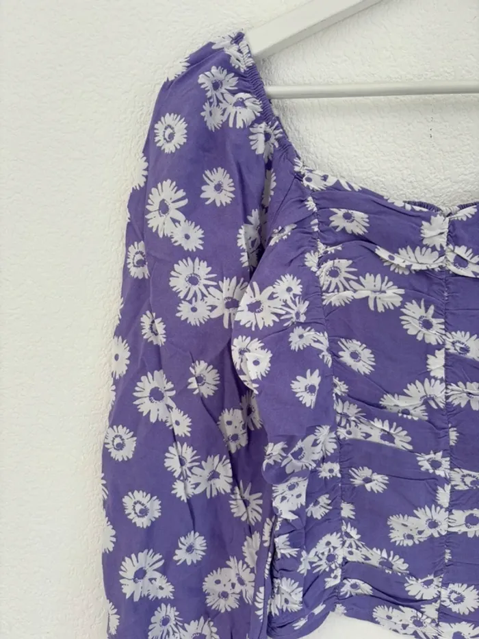 Blouse violette - photo numéro 2