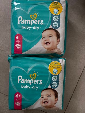 Pampers taille 4+