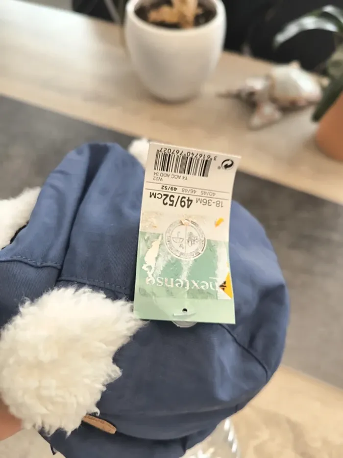 Chapka garçon 18/36 mois 49/52cm in extenso - photo numéro 4