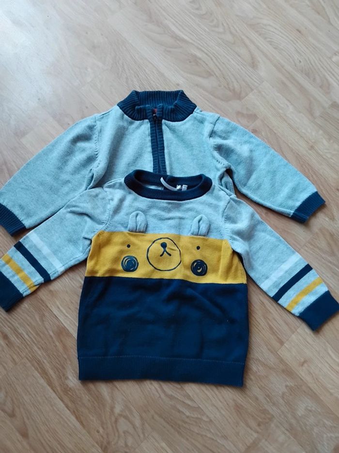 Lot pulls et gilet 9mois garçon - photo numéro 5