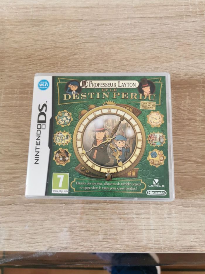 Professeur layton et le destin perdu ds