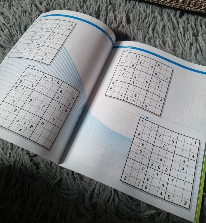 Livre de jeu Sudoku  (chevronné) niveau 5-6 (170 grilles) - photo numéro 3