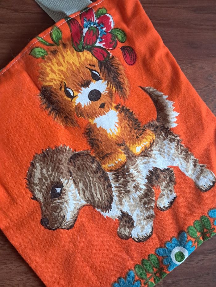 Sac tote bag enfant vintage - photo numéro 2