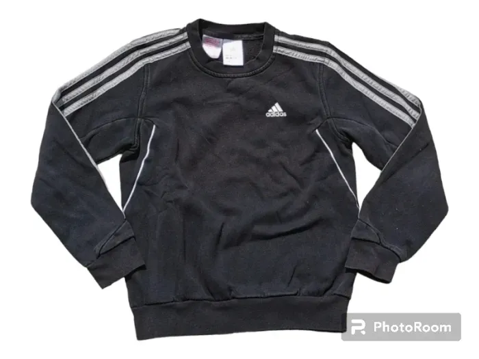 Sweat Adidas 8 ans noir et gris