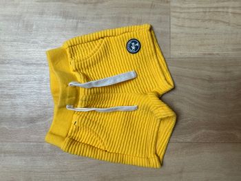 Short jaune 3 mois garçon