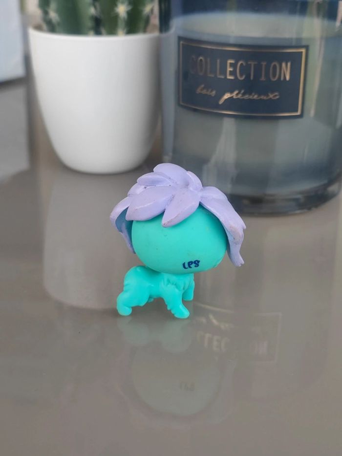 Littlest Pet Shop teal blue sheepdog #2829 - photo numéro 3