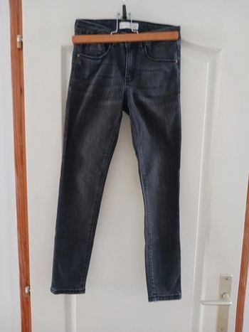 Jean fille noir réglable 10 ans Zara