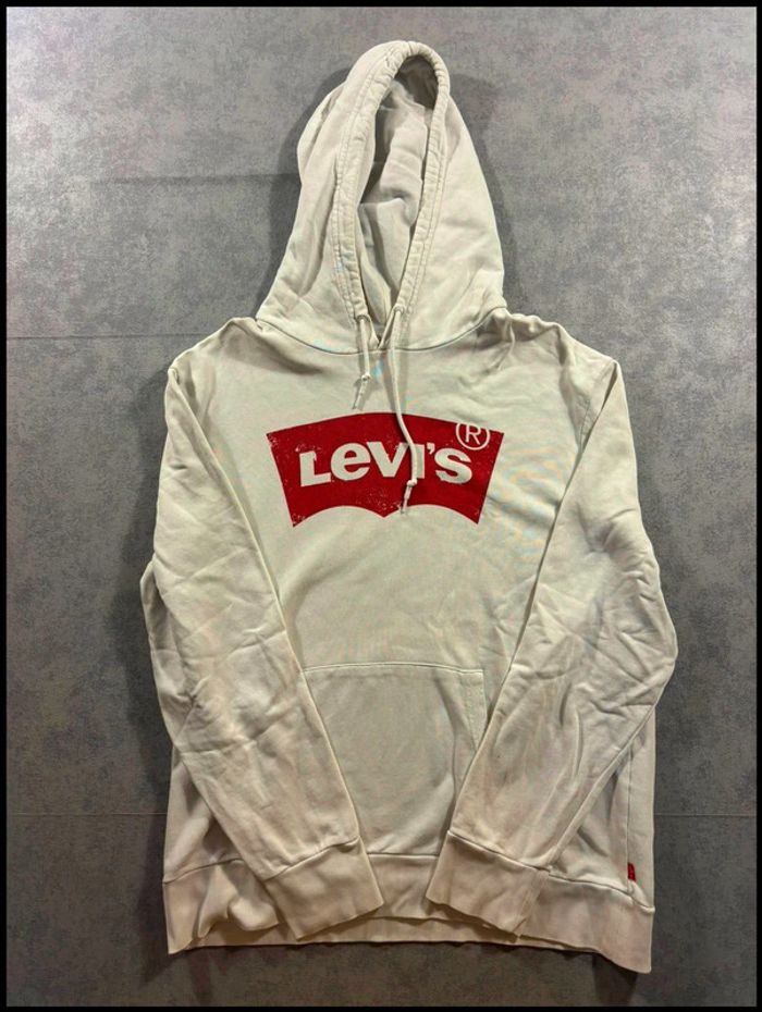 Pull à capuche Levi’s Blanc Taille L