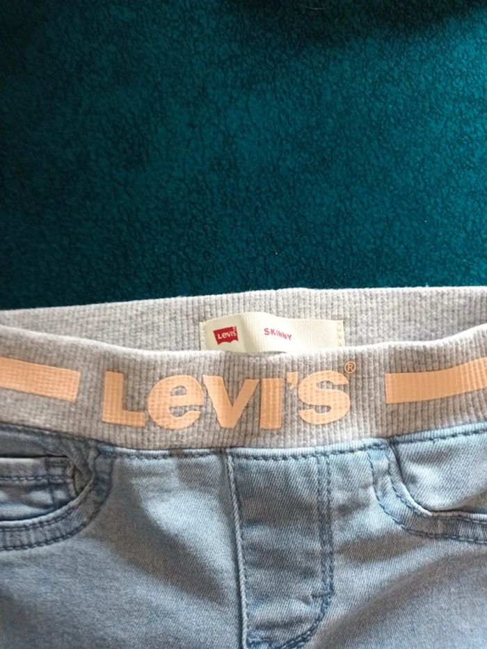Pantalon Jean fille 12 mois levi's - photo numéro 2