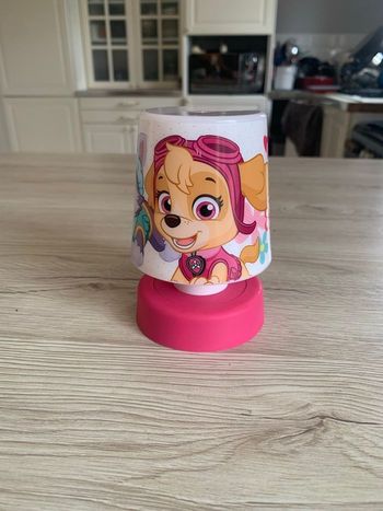 Pat patrouille petite lampe veilleuse multi couleurs 