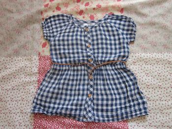 Chemise manches courtes 12 mois