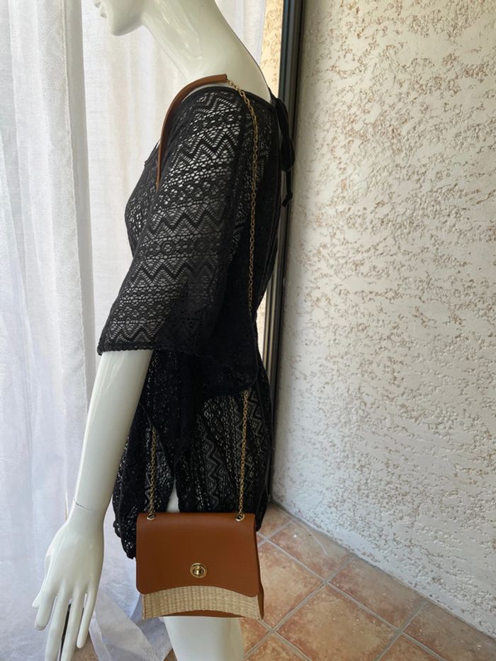 Joli petit sac en paille H19 L17