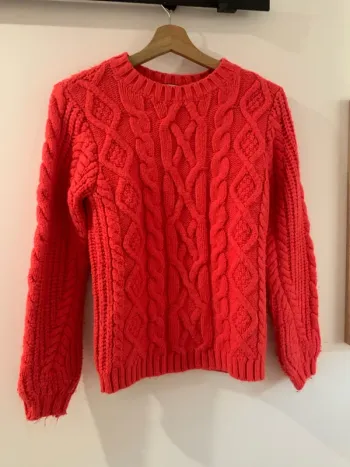 Pull Naf Naf orange corail S