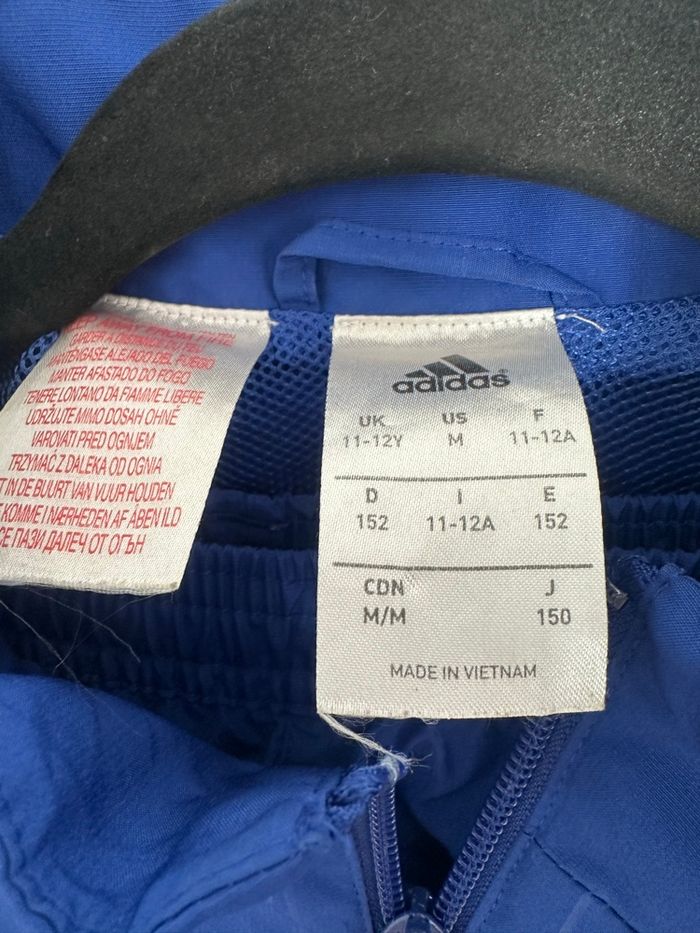 Survêtement garçon bleu 11- 12 ans adidas - photo numéro 6