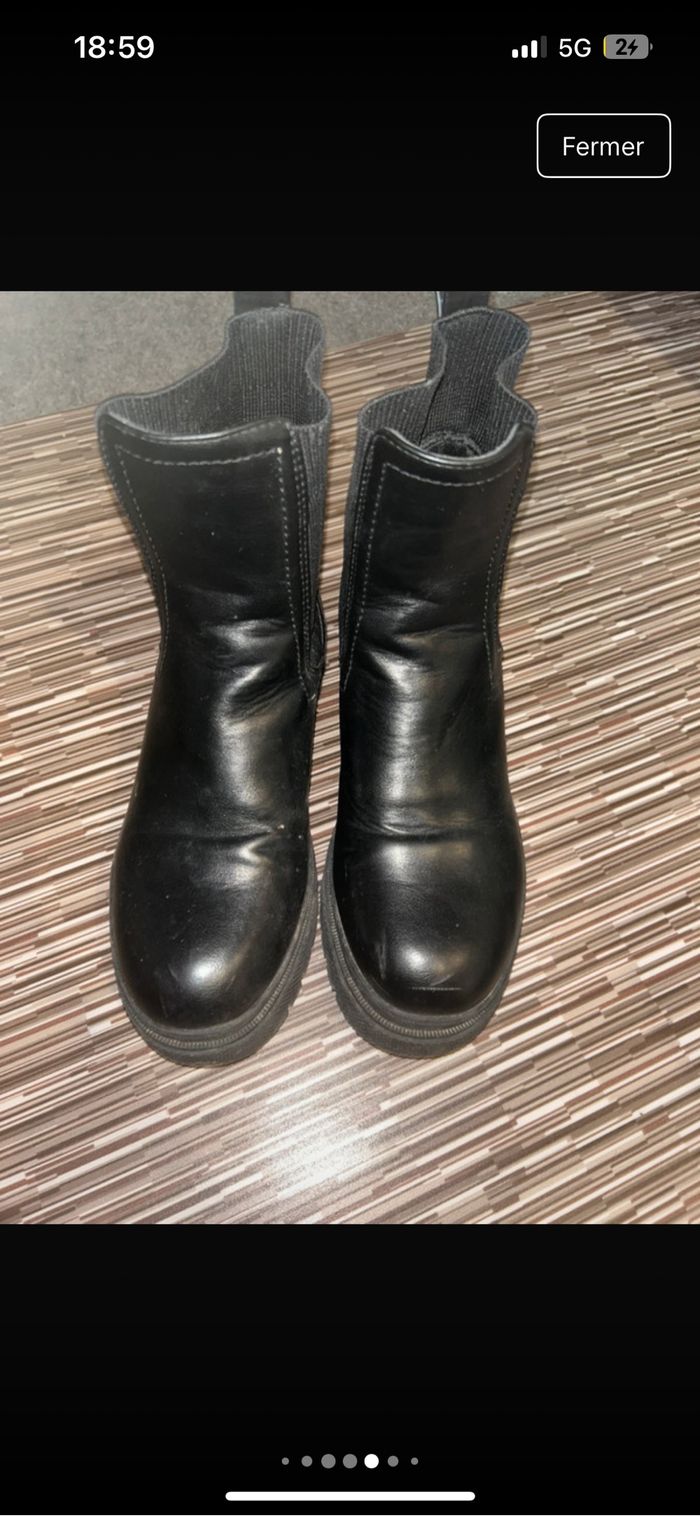 Bottes mit hautes femme none état taille 36 - photo numéro 6