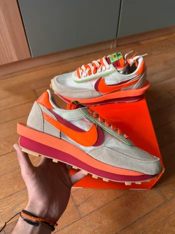 Nike x Sacai LD Waffle Orange