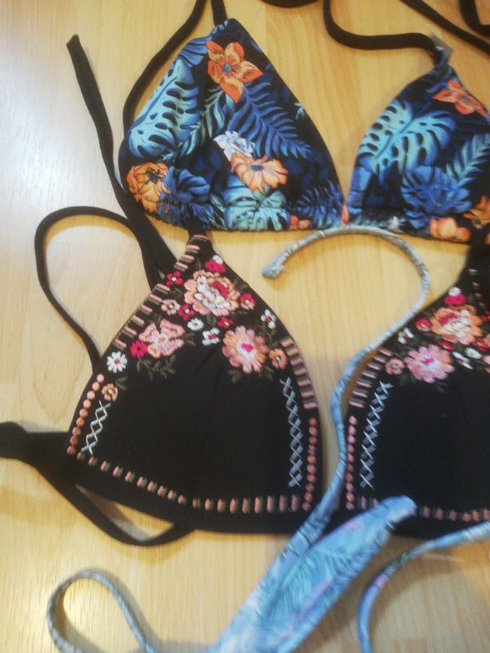 Lot de 3 hauts de maillot de bain - photo numéro 3