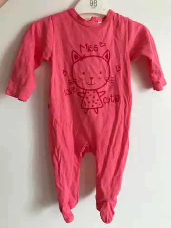 Pyjama 3 mois chat neuf