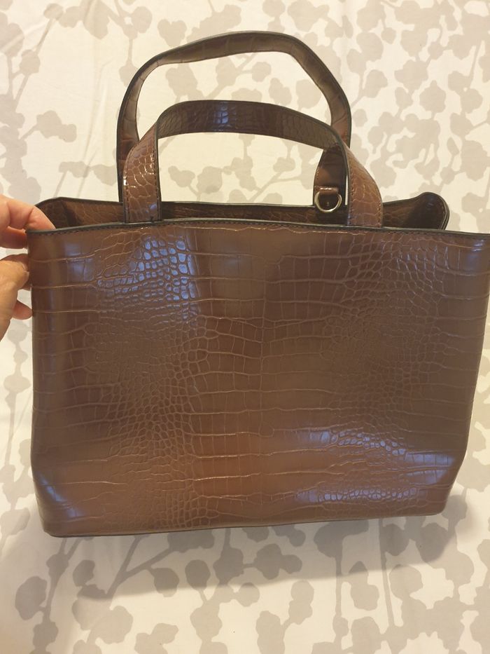 Joli sac à main marron - photo numéro 5