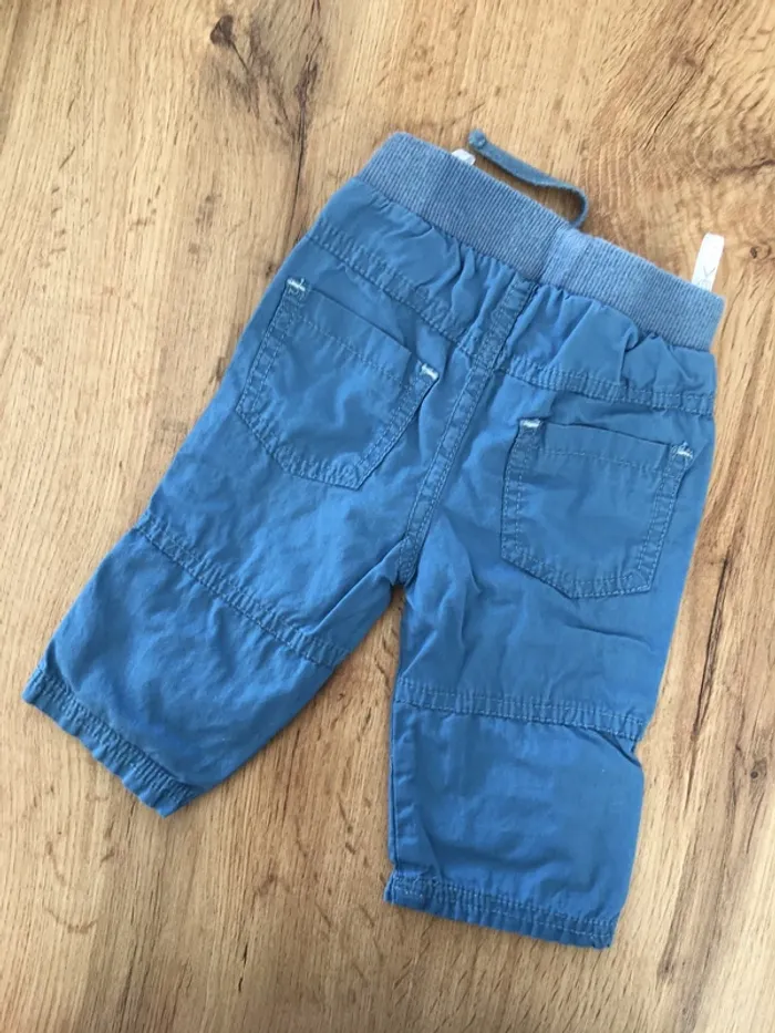 Pantalon bleu bébé garçon - photo numéro 2