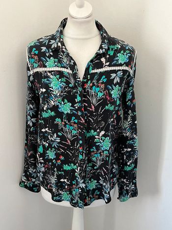 Chemisier à fleurs en soie the Kooples XS