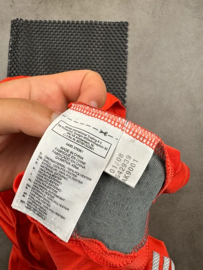 Débardeur Adidas Vintage Y2k 00’s Orange Taille L - photo numéro 11