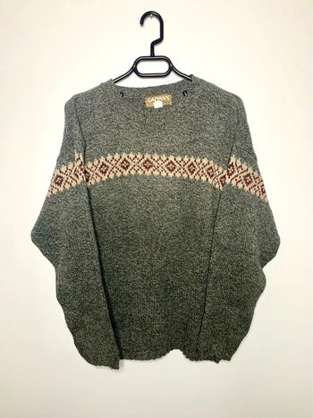 Pull d’hiver Made in usa style funky ethnic taille M