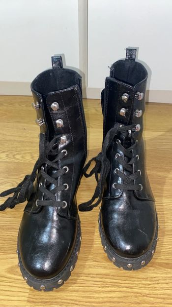 Bottes en cuir femme