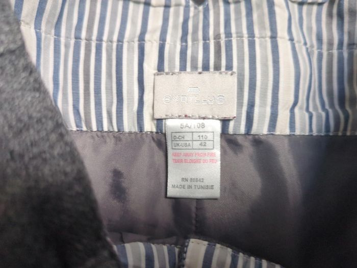 Short gris chiné laine Cyrillus 5 ans - photo numéro 2