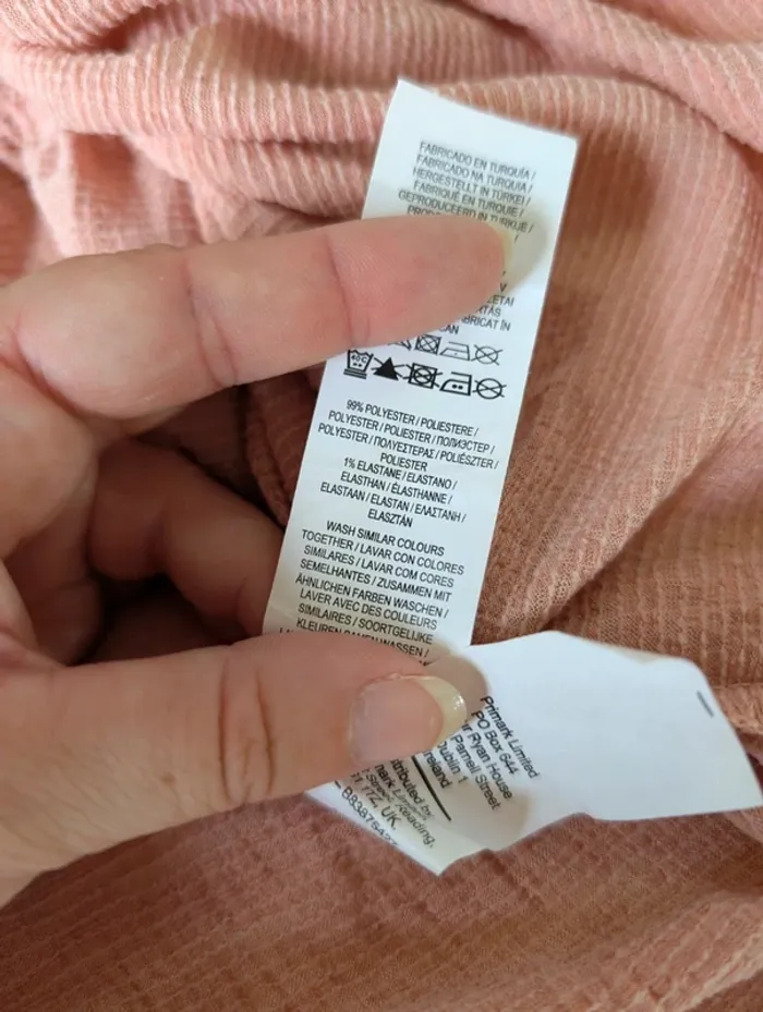 👚 Blouse femme – rose poudré – Primark - photo numéro 4