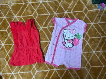Lot de robes et combinaison bébé 3 mois