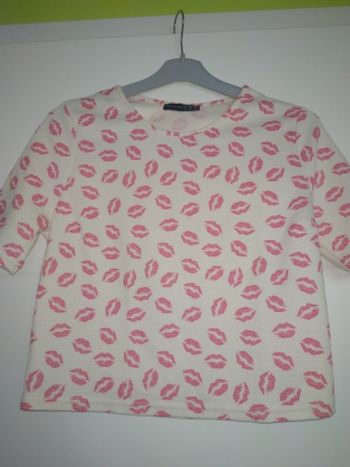 T-shirt coeur taille 38