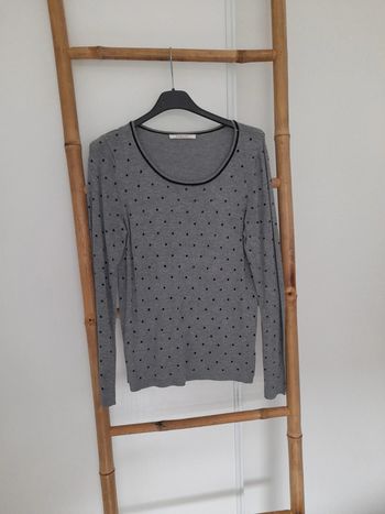 Pull gris Camaïeu taille S