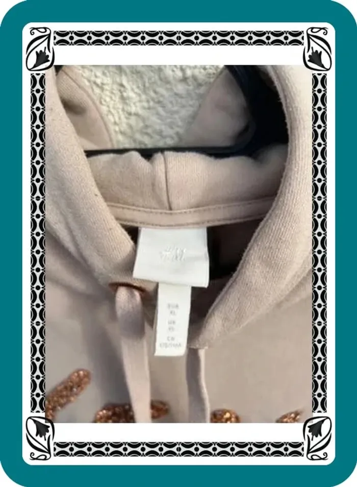 sweat beige - photo numéro 3