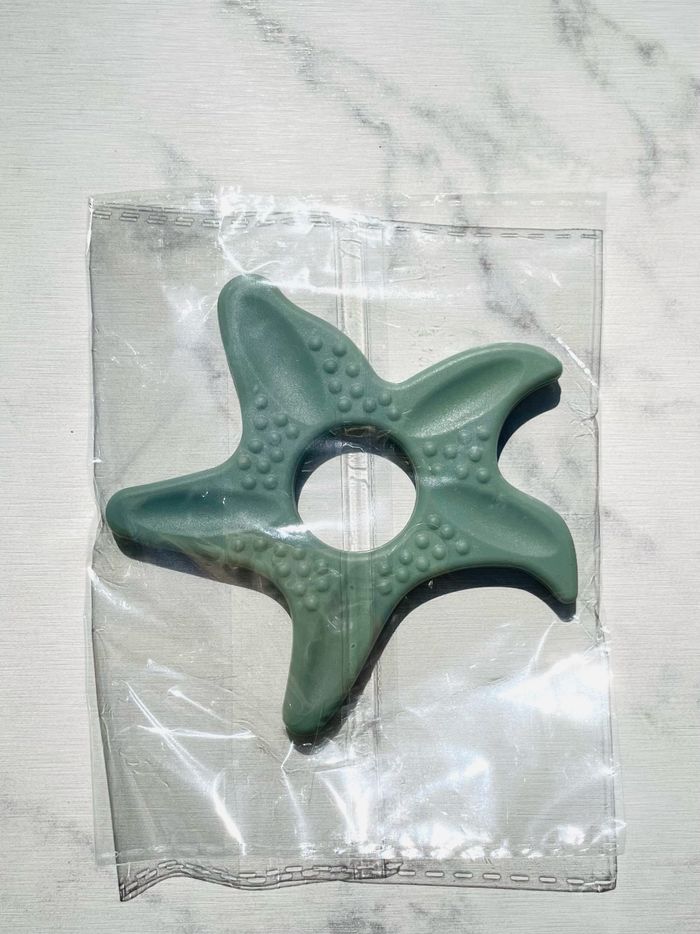 Anneaux de dentition bébé silicone étoile 🌟 - photo numéro 6