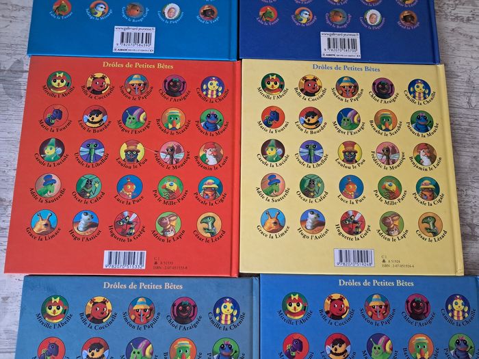 Lot de 7 albums d'Antoon krings collection drôles de petites bêtes - photo numéro 7