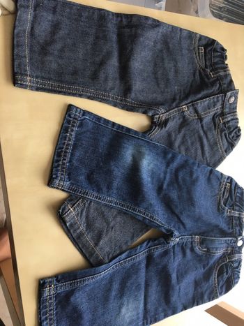 Lot de deux jeans petit bateau