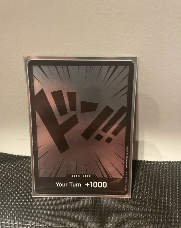 Lot x5 carte DON foil anglais one piece TCG - photo numéro 3